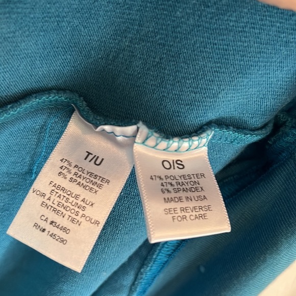 God Save LA Robins-Egg Blue Message Sweatshirt. Size O/S - Picture 10 of 11